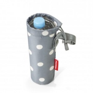 Bottleholder Iso grey dots