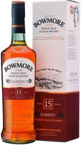 Bowmore 15 yrs. Darkest Scotch