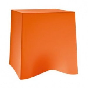BRIQ Hocker orange von Koziol