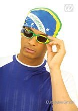 Brasilien Fan Brille