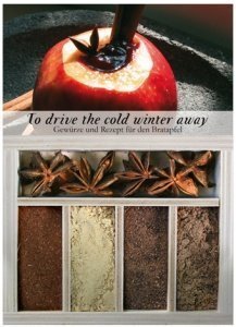 Bratapfel - To drive the cold winter awa