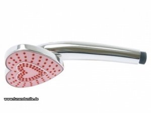 Brausekopf in Herzform