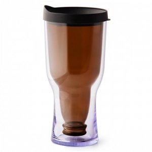 Brew2Go Bier Trinkbecher - Braun get&#24