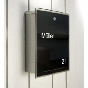 Briefkasten Letterman III schwarz 559b_s