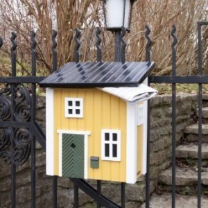 Briefkasten Schwedenkate gelb