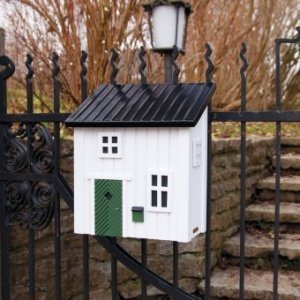 Briefkasten Schwedenkate weiß