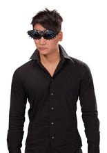 Brille Fledermaus schwarz