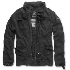 Britannia Jacke schwarz