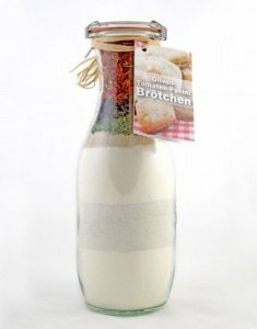 Brötchen-Backmischung Oliven-Tomaten