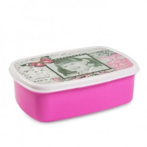 Brotdose mit Foto - Rosa