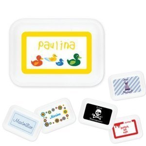 Brotdose mit eigenem Namen