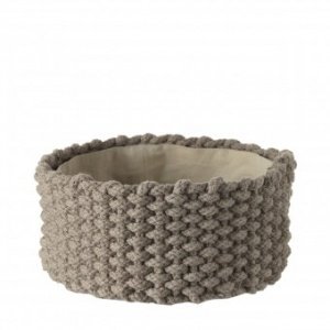 Brotkorb Knit taupe