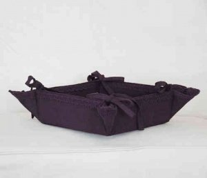 Brotkorb, lila, Clayre & Eef