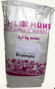 Brotmehl 2,5 Kg