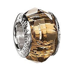 Brown Faceted Bead, S