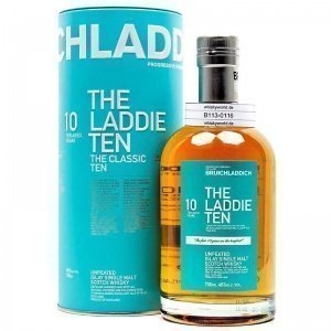 Bruichladdich The Laddie Ten in Metalltu