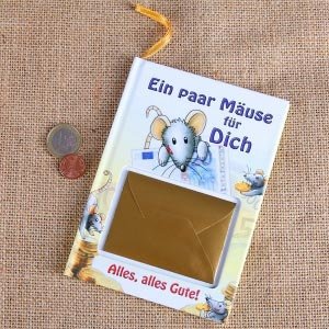 Buch -Mäuse für Dich- als Geldgeschenk