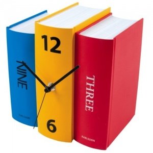 Buch Uhr bunt