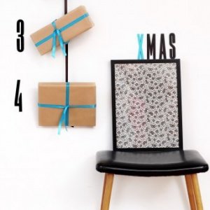 Buchstaben Design Letters X-Mas türkis