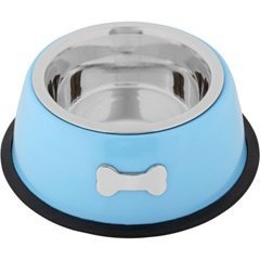 Buckingham Retro Hundenapf Blau