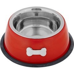 Buckingham Retro Hundenapf Rot