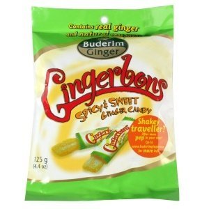 Buderim Gingerbons (Ingwer-Kaubonbons)