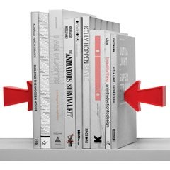 Bücherstütze Schwebende Pfeile (2er Set)