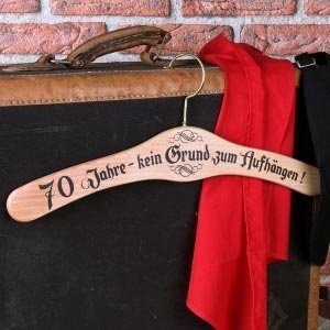 Bügel *70 Jahre-kein Grund zum Aufhängen