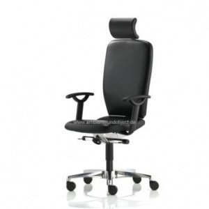 Bürodrehstuhl T-B10-K1 mit Kopfstütze vo