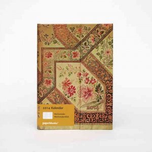 -Bukett auf Elfenbein- Kalender 2014, Mi