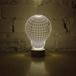Bulbing Glühbirne LED-Leuchte mit 3D Effekt