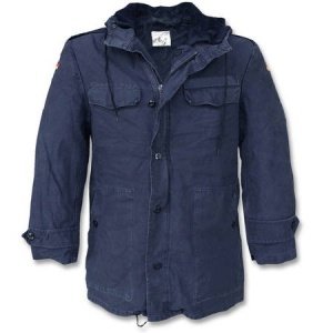 Bundeswehr Bordparka mit Futter blau Ori