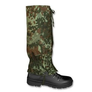 Bundeswehr Gamaschen PES Import flecktar
