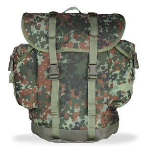 Bundeswehr Jägerrucksack flecktarn