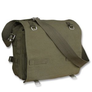 Bundeswehr Packtasche mit Gurt oliv