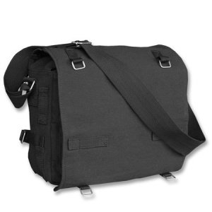 Bundeswehr Packtasche mit Gurt schwarz