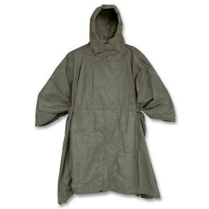 Bundeswehr Regenponcho oliv Original geb
