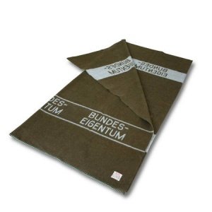 Bundeswehr Wolldecke Original gebraucht