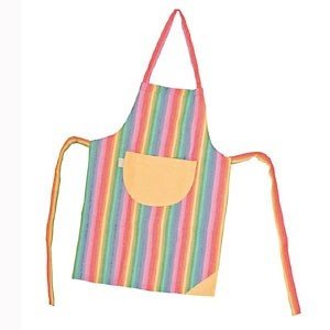 Bunt gestreifte Kinder Kochschürze aus B