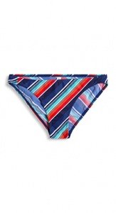 Bunt gestreifter Mini-Slip