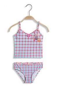 Bunt karierter Tankini