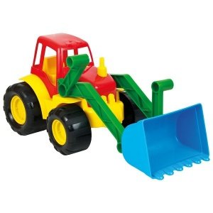 Bunter Bulldozer Bagger Sandkasten Spiel