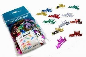 Buntes Konfetti *Just Married*