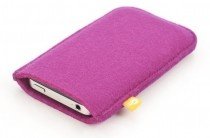 Burning Love Feltpouch iPhone 5 5S Pink
