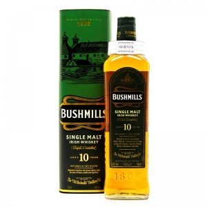 Bushmills 10 Jahre in Tube 0,70 L/ 40.00