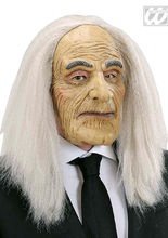 Butler Maske mit Haarteil