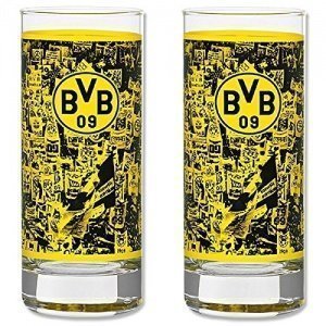 BVB Wasserglas 2er Set