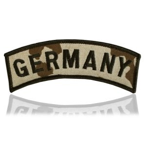 BW Armabzeichen Textil GERMANY Large tro