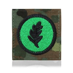 BW Einzelkämpferabz. Textil Ek-1 fleckta