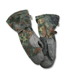 BW Fäustling gefüttert flecktarn Origina